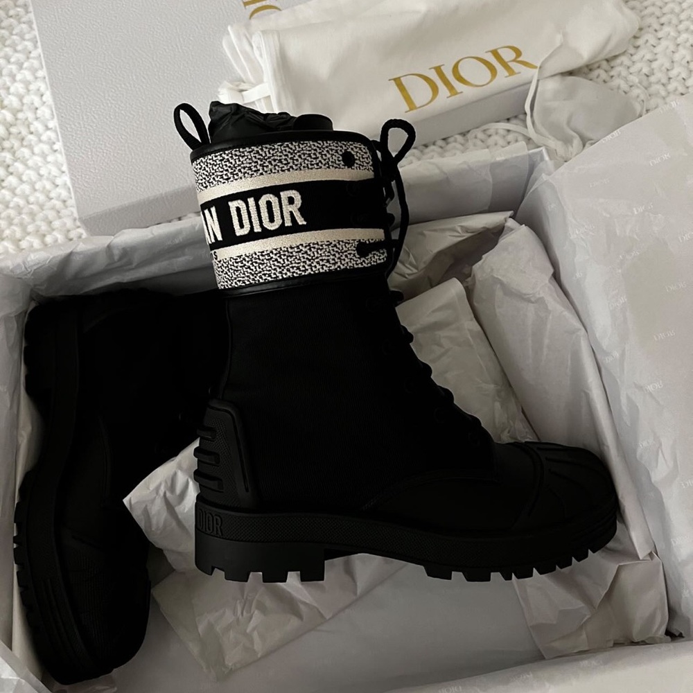 Christian Dior D-Major Ankle Boots